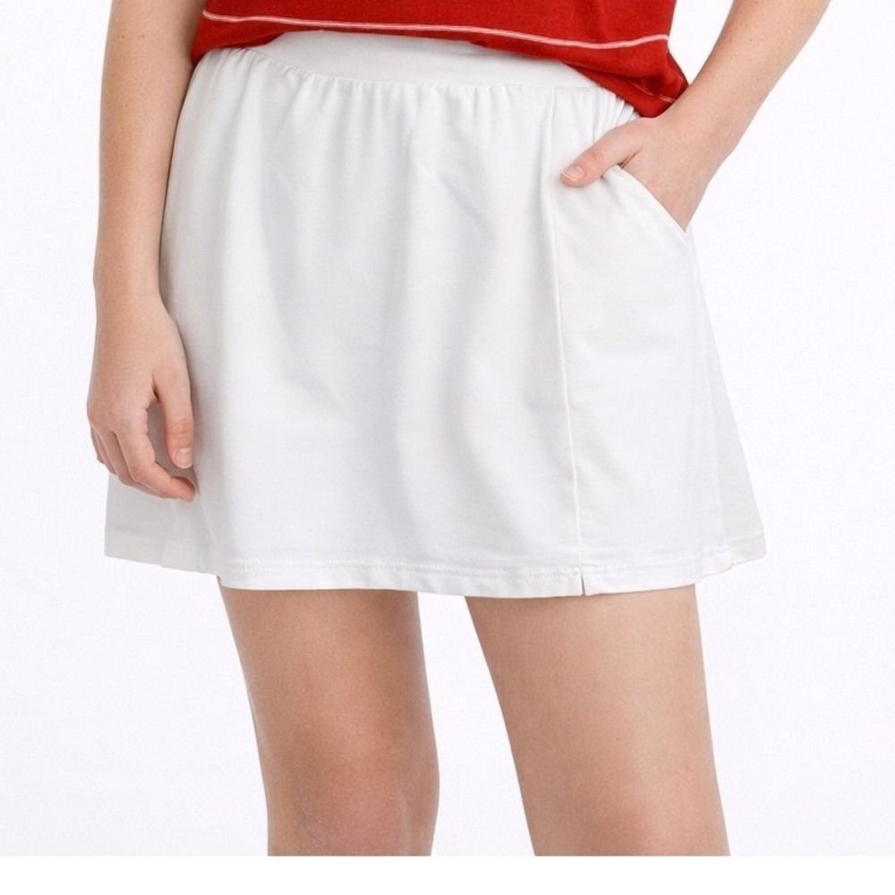 Art Class Girls XL (14) White Skort Built-In Bike Shorts‎ Activewear